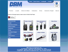Tablet Screenshot of drmbahia.com.br
